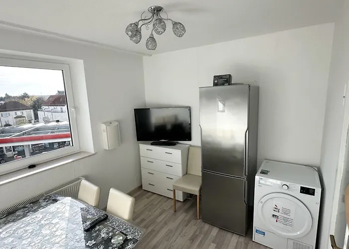 Work And Stay Near Frankfurt Airport 2Br And Balcony Apartmán